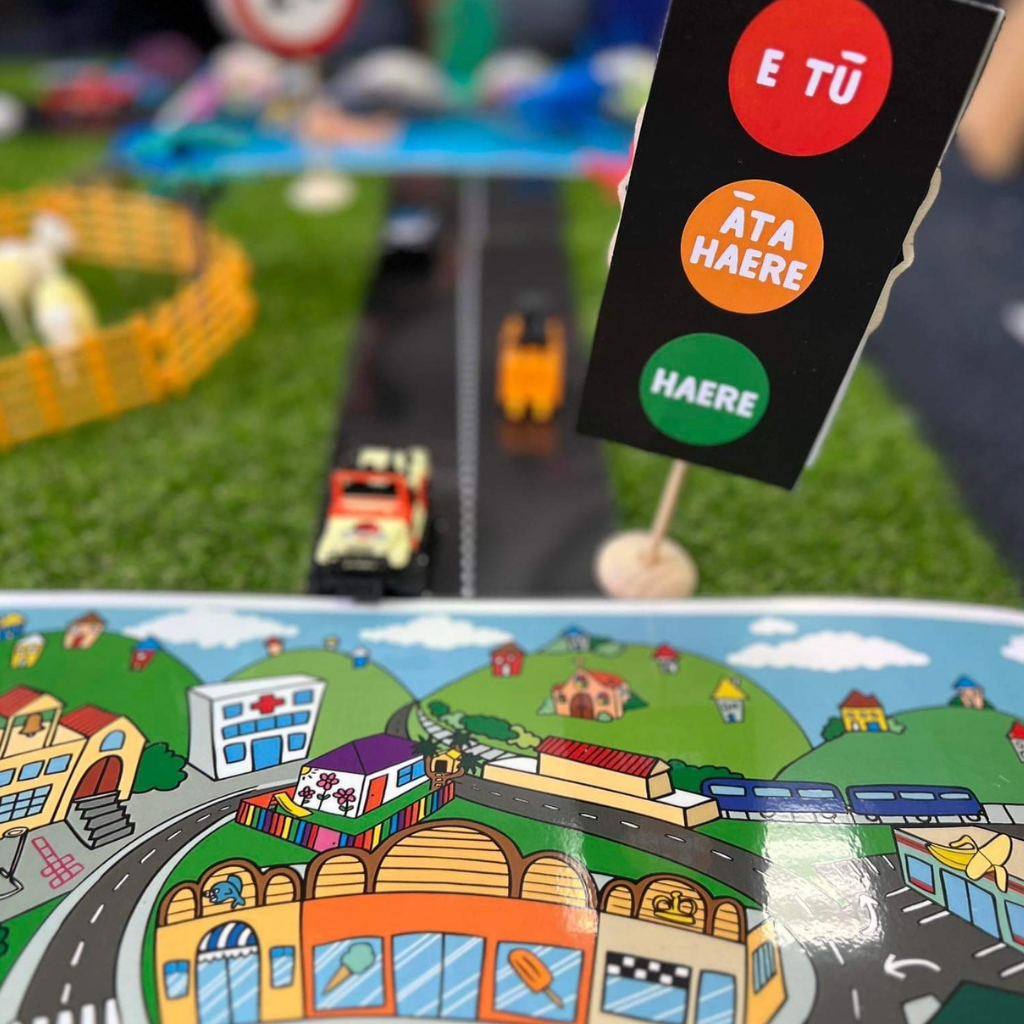 Road safety activity- Build a scene.