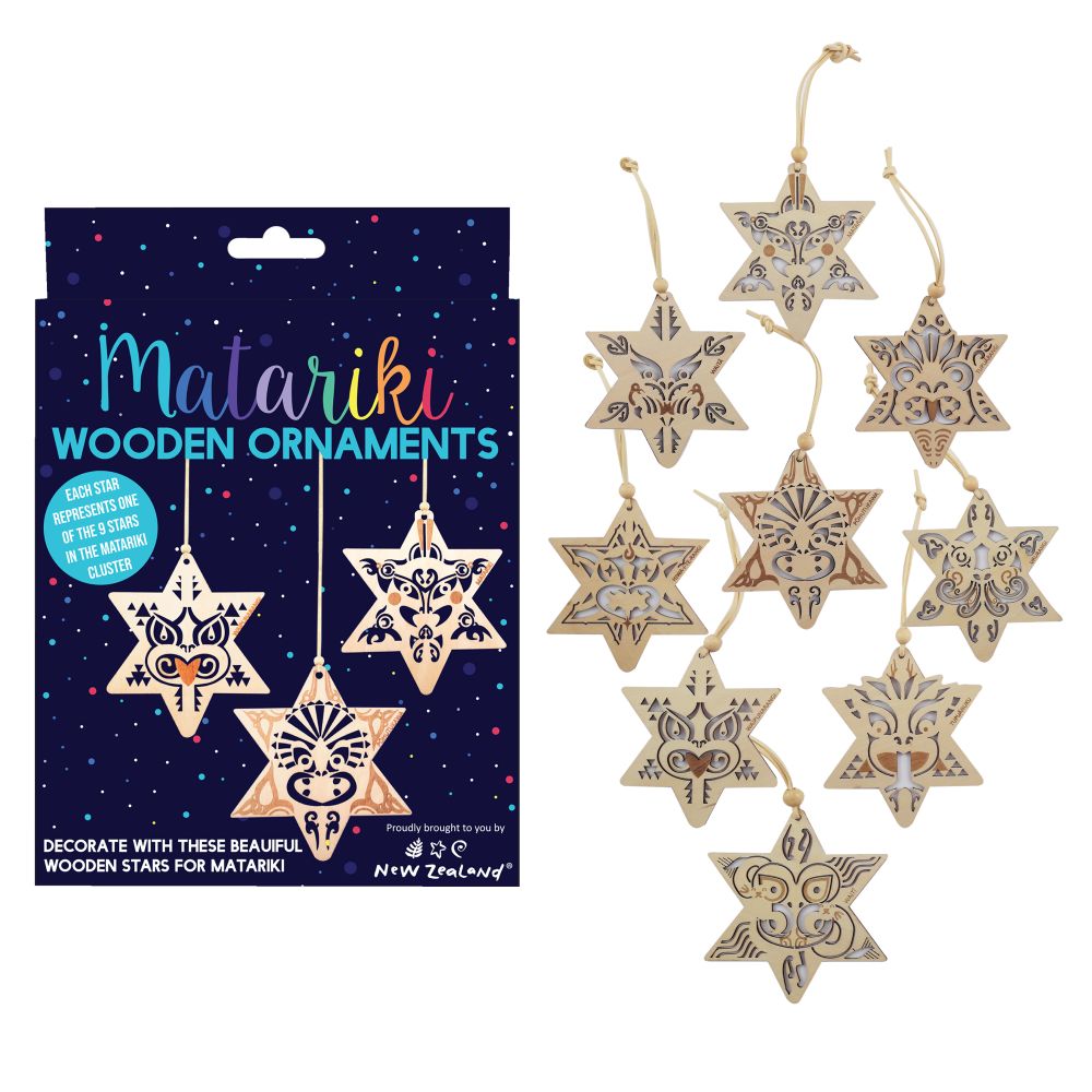 Matariki Craft Hanging Ornament 9pc
