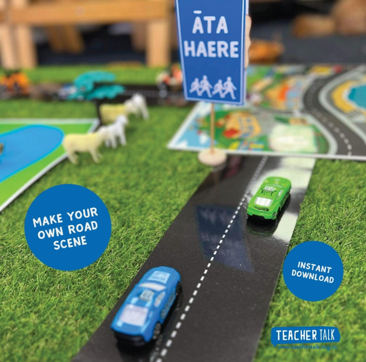 Road safety activity- Build a scene DIY