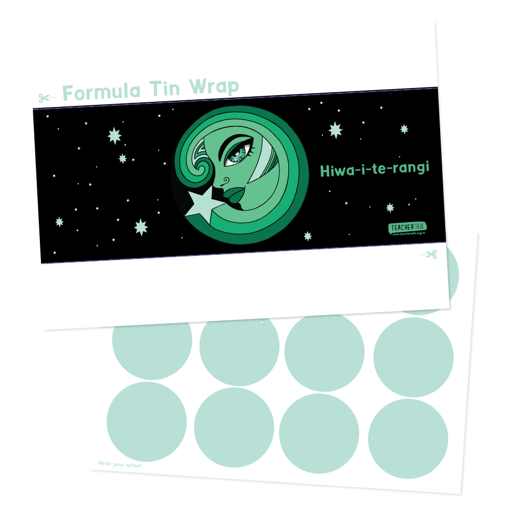 Hiwa -i-te-rangi Formula Tin Template - Download