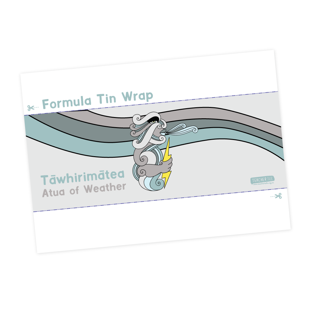 Tāwhirimātea Formula Tin Template - Download