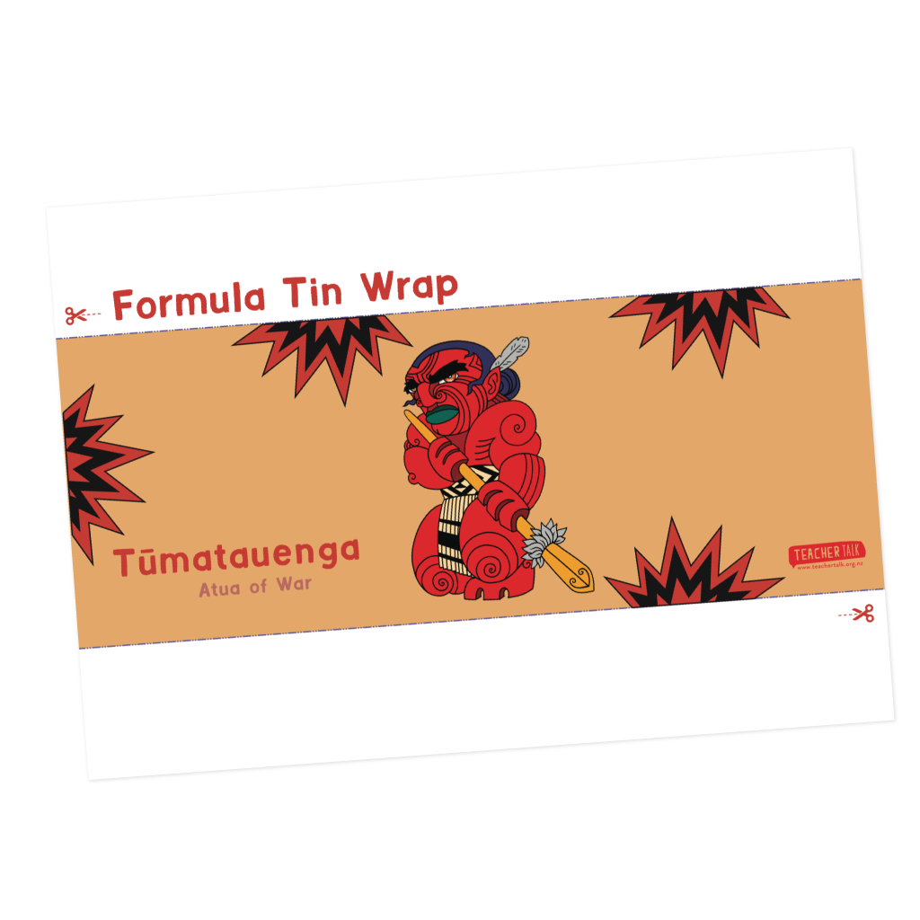 Tūmatauenga Formula Tin Template - Download