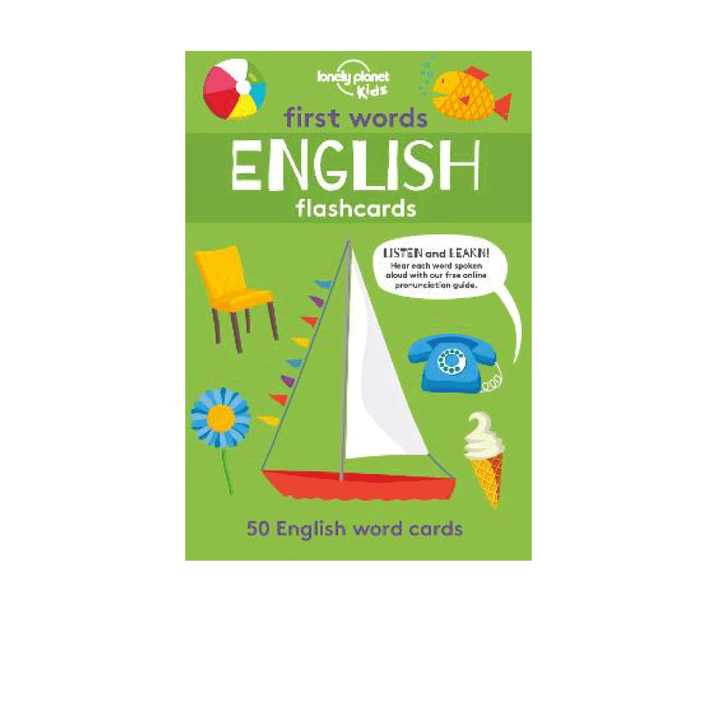 First words English Flash Cards