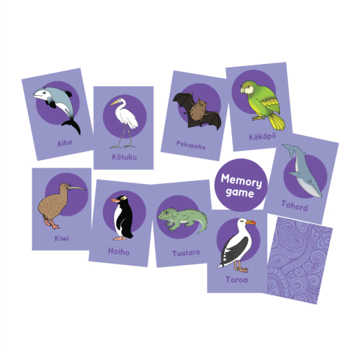 Endangered Animals of Aotearoa Memory Game Printable NZ | TeacherTalk