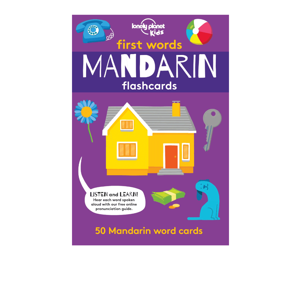 First words Mandarin Flash Cards