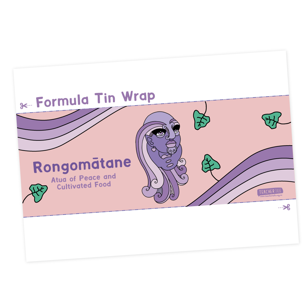 Rongomatane Formula Tin Template - Download