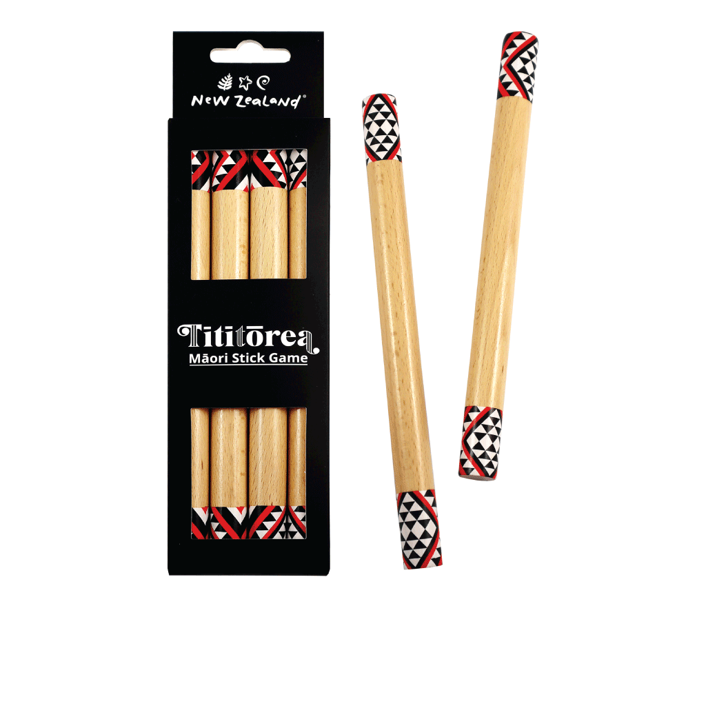 NZ Ti Rakau Game Set incl. 4 sticks