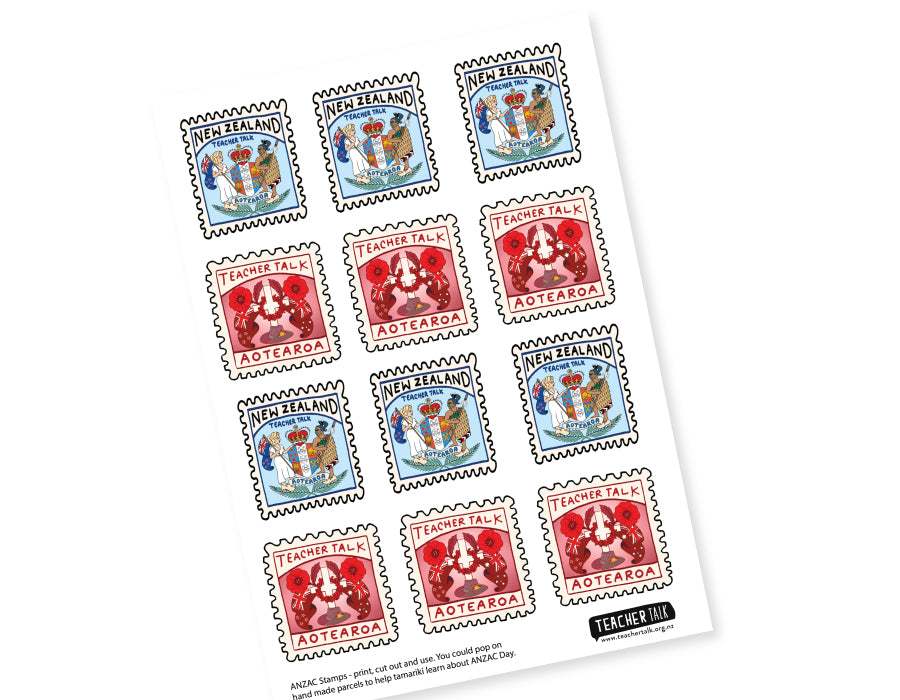 ANZAC Postage Stamps - Download