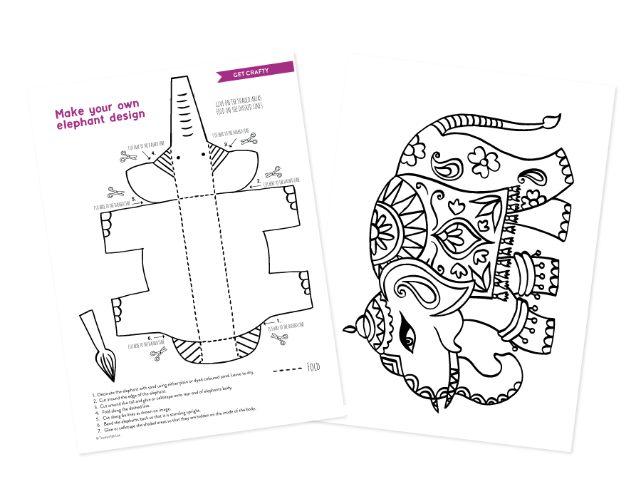 Diwali Elephant Activity - Download
