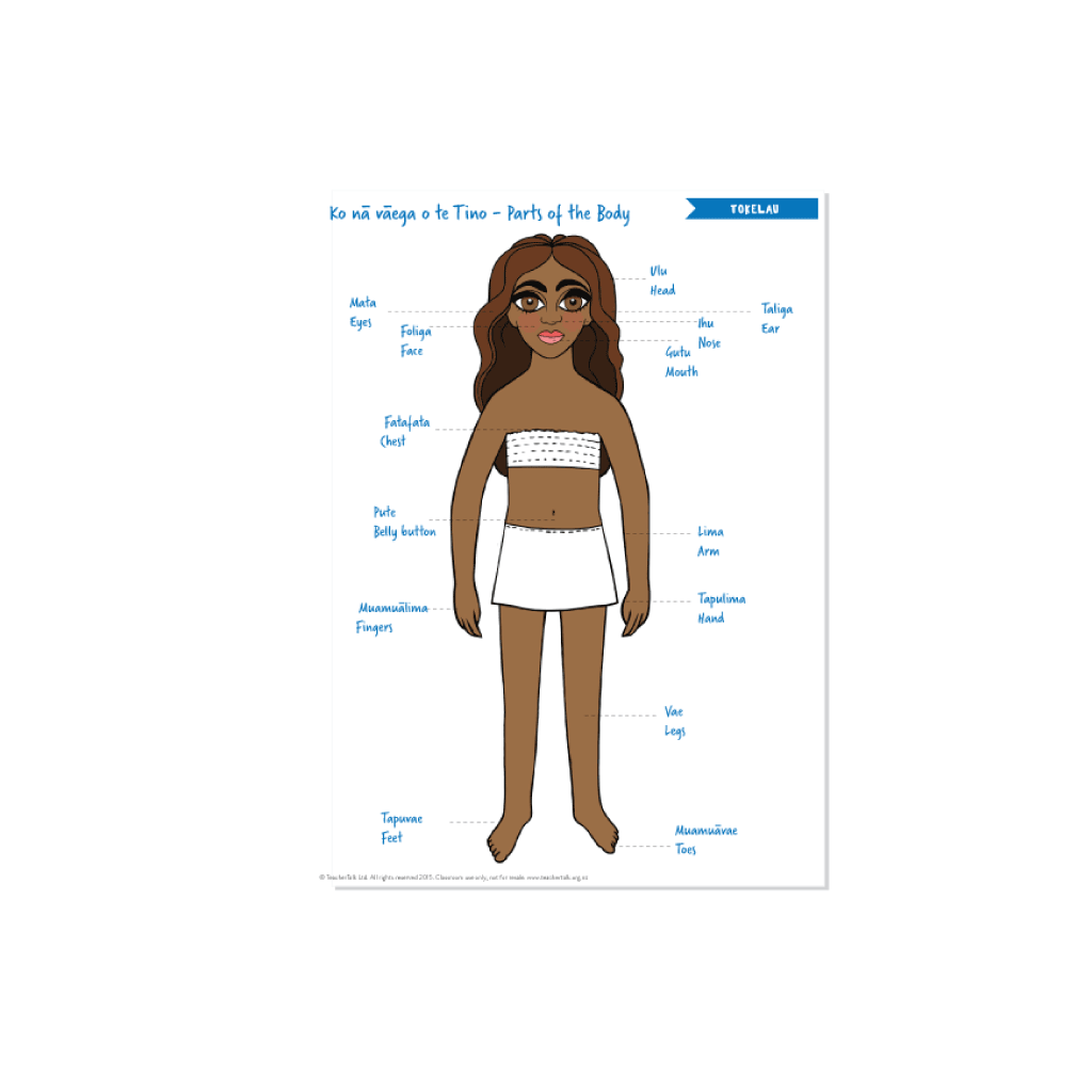 Body Parts boy - Tokelau - Download