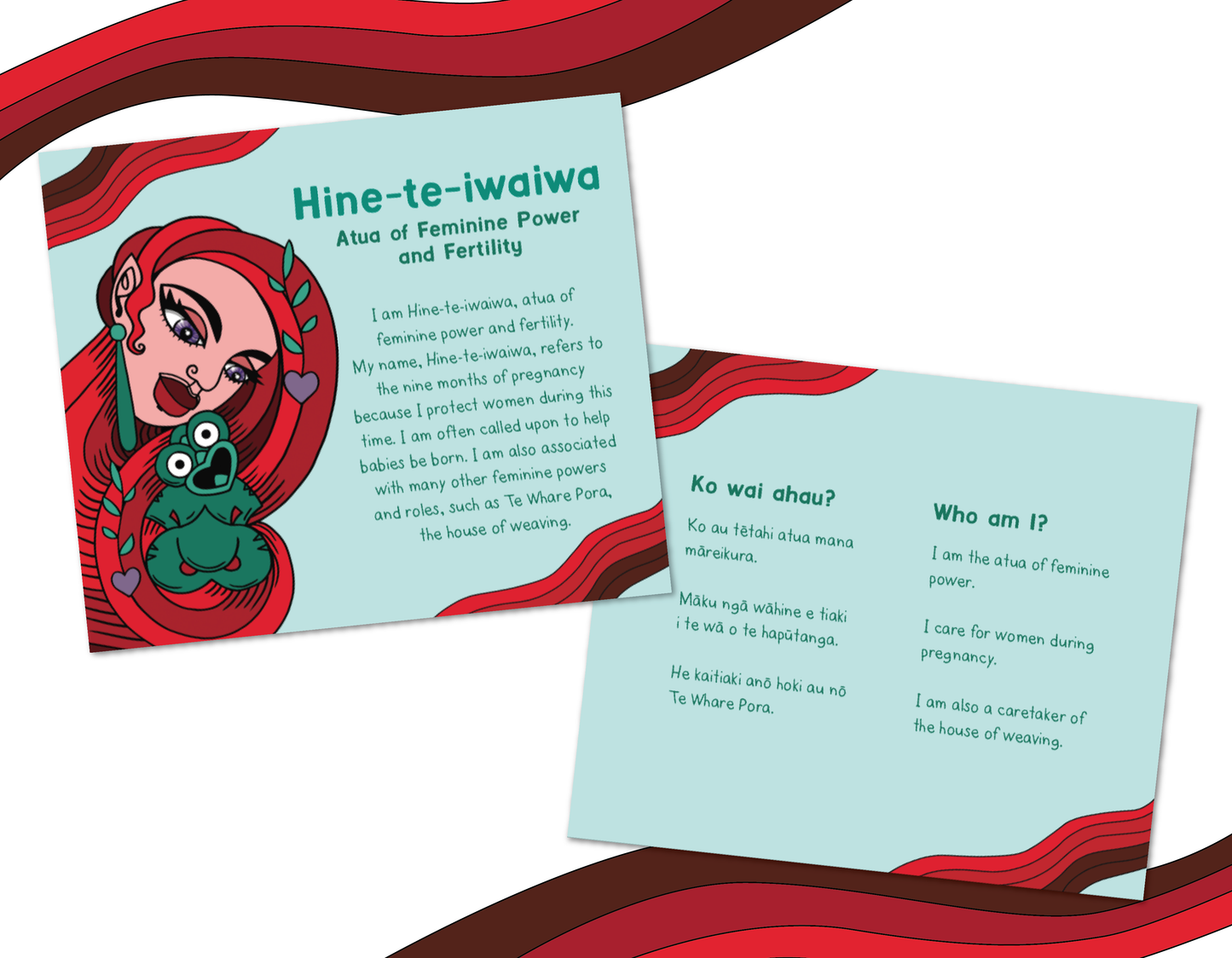 Ngā Atua Cards - Atua Wāhine - Series 2