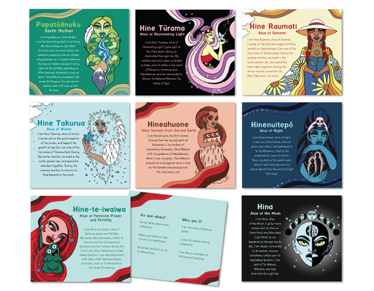 Ngā Atua Cards - Atua Wāhine - Series 2