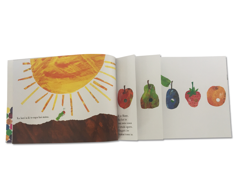 Te Anuhe Tino Hiaka - The Hungry Caterpillar