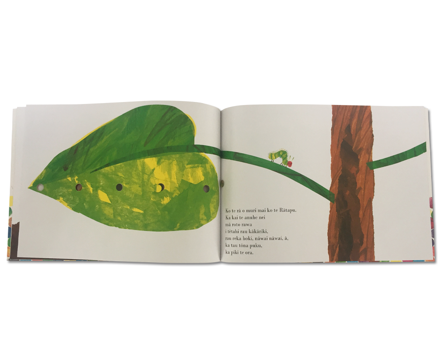Te Anuhe Tino Hiaka - The Hungry Caterpillar