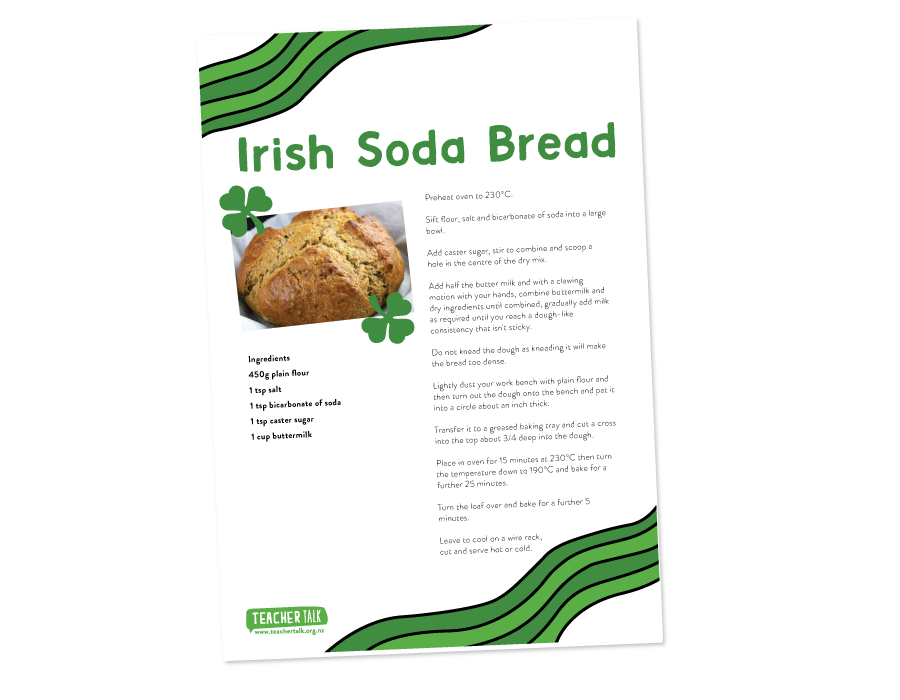 Irish Soda Bread Recipe - Download