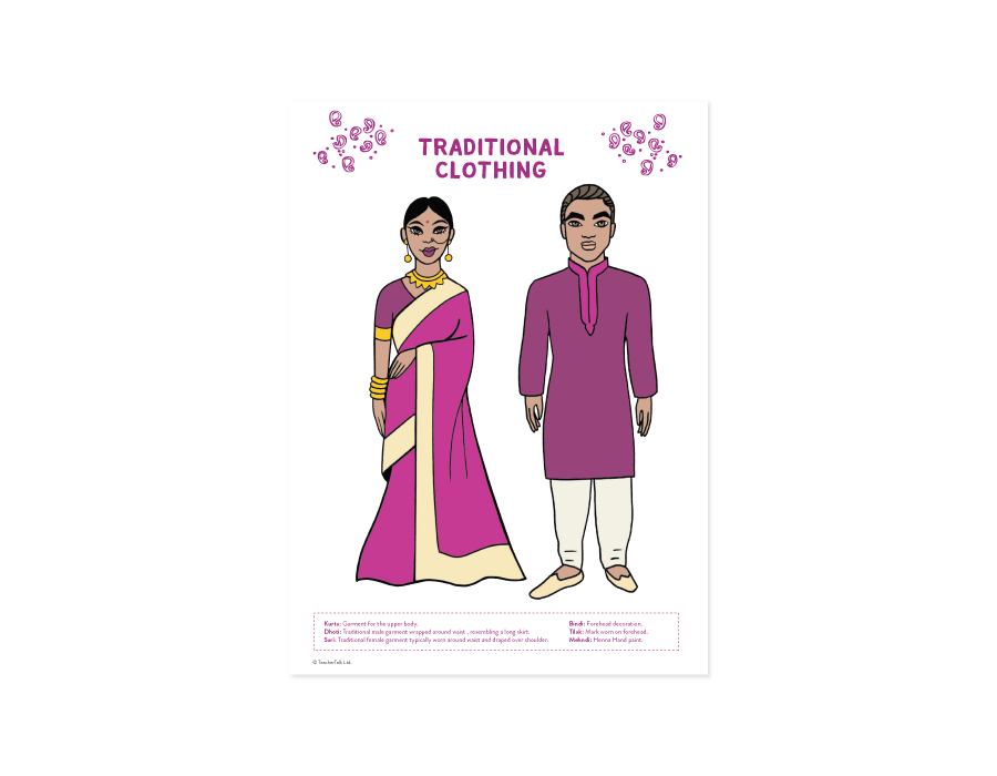 Traditional Clothing Diwali - Download