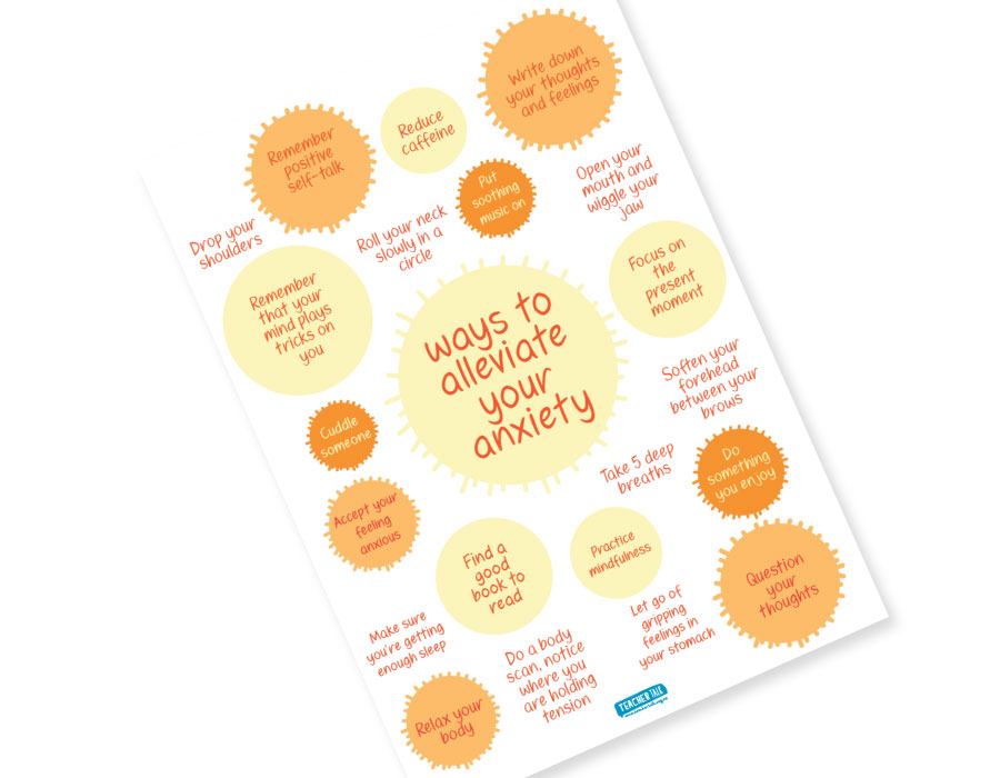 Alleviate Anxiety - A3 Poster - Download
