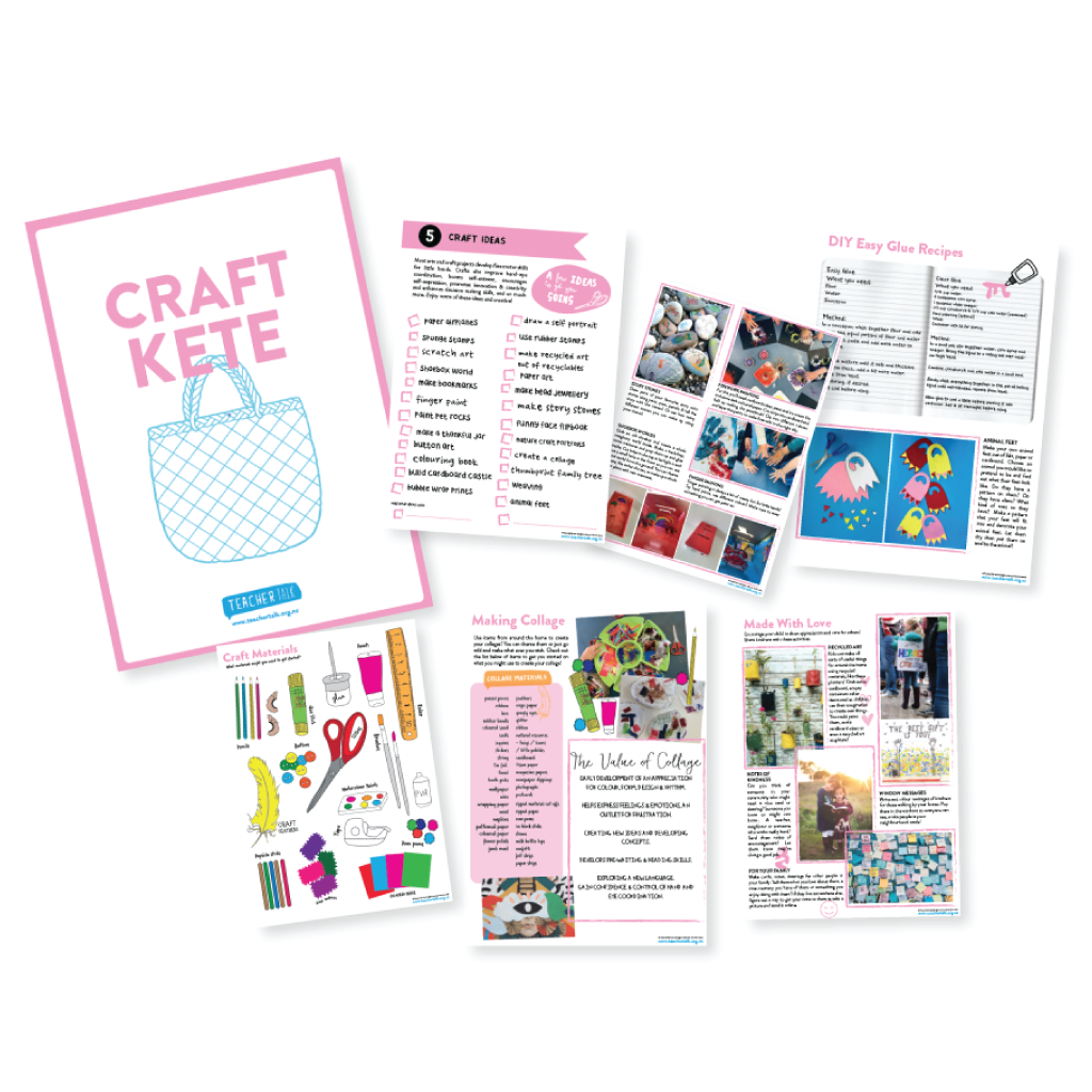 At Home Kete - Craft Ideas - Download