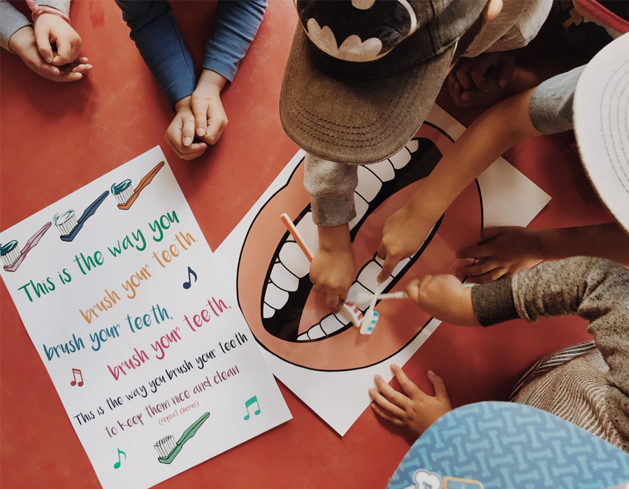 Brush Your Teeth - Table Top Activity