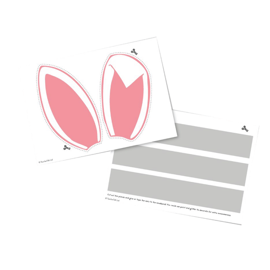 Bunny Ears Template - Download