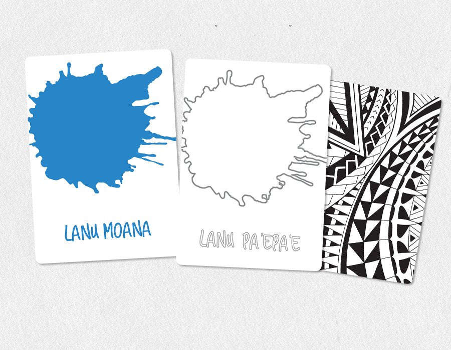 Samoan Colours Memory Cards