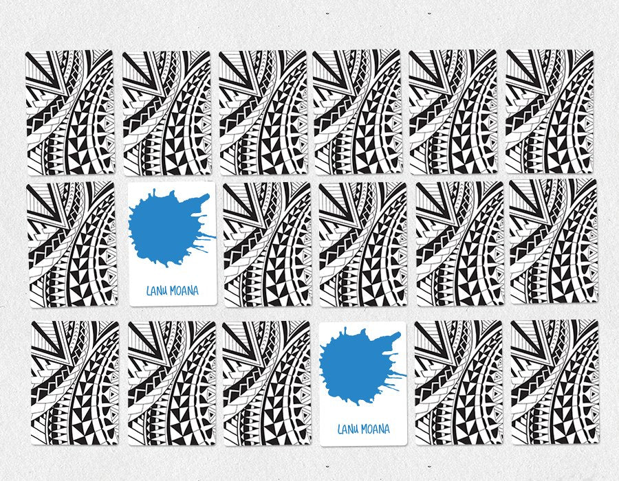 Samoan Colours Memory Cards
