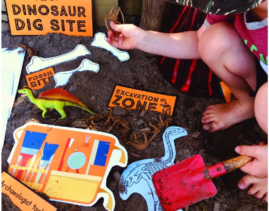 Dinosaur Dig Dramatic Play Kit - Hard Copy