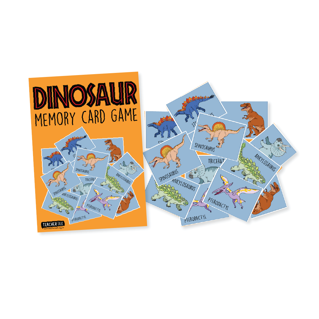 Dinosaur Memory Card Game