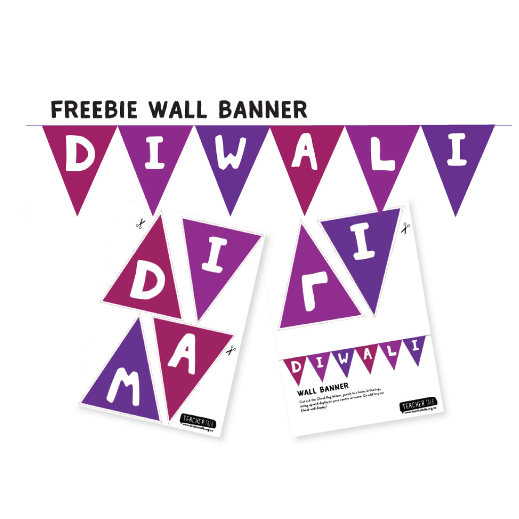 Diwali Flag Banner - Download
