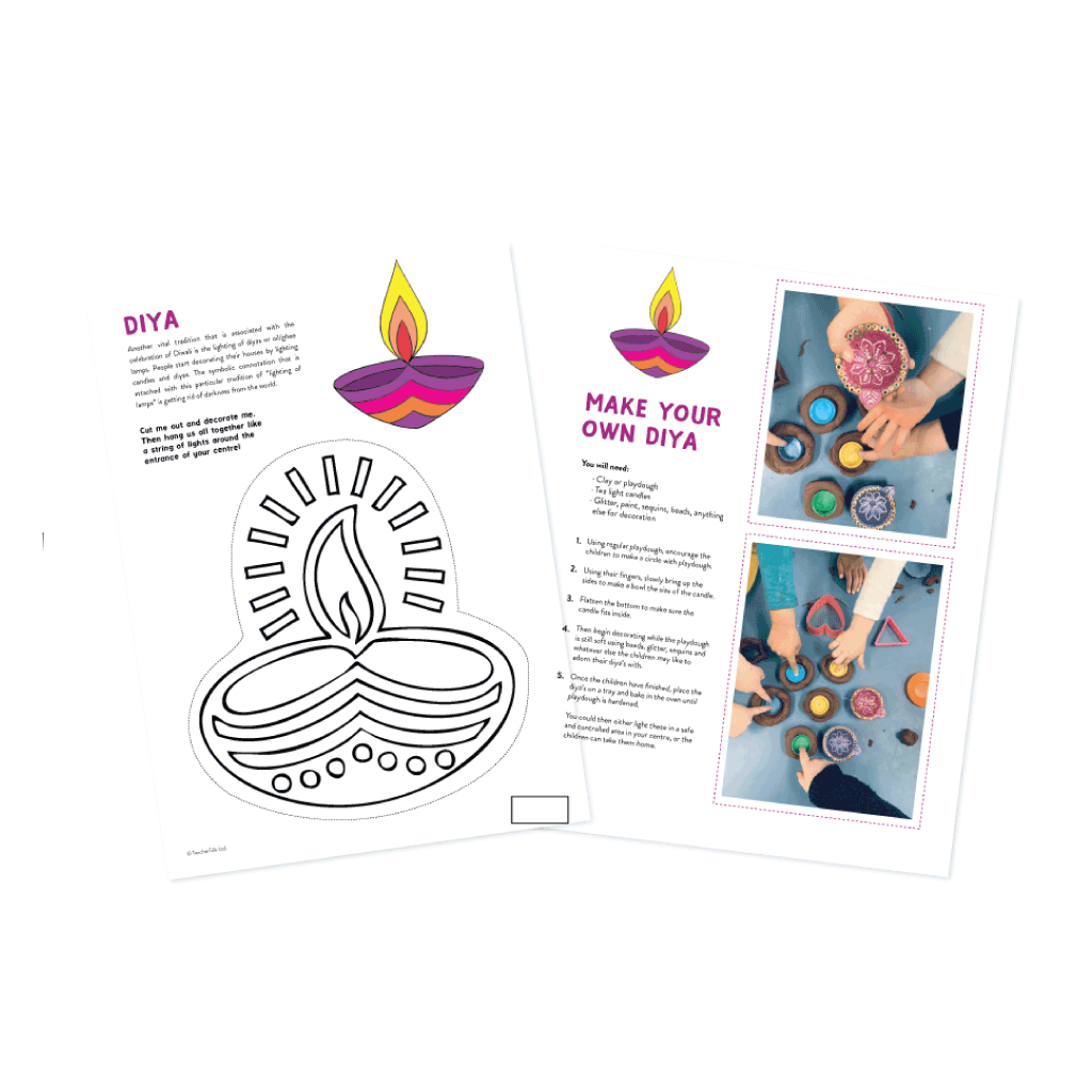 Diwali Diya Activity - Download