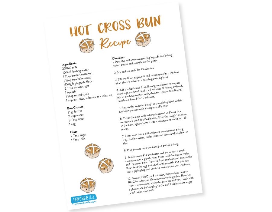 Free Hot Cross Buns Recipe - Download