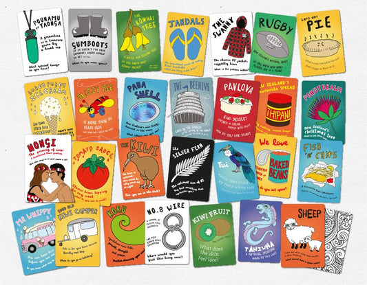 Kiwi Icon Flash Cards