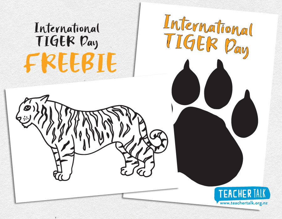 International Tiger Day Freebie - Download