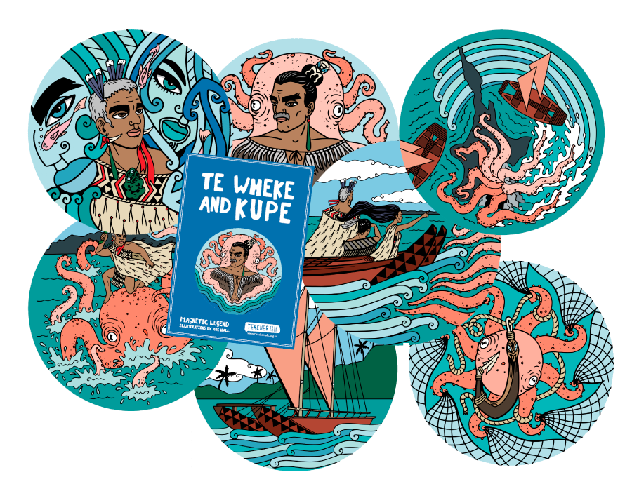 The Legend of Te Wheke and Kupe