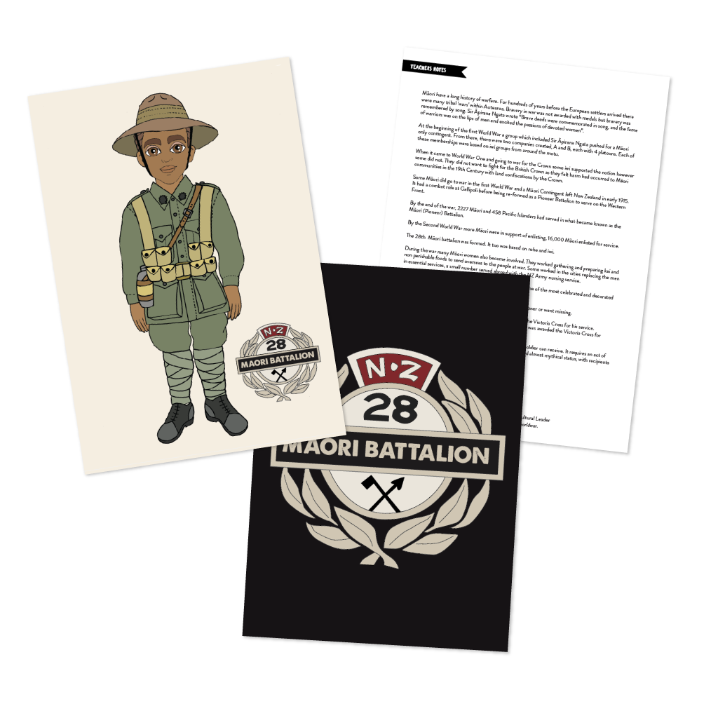 28th Māori Battalion - Teachers Notes - Download