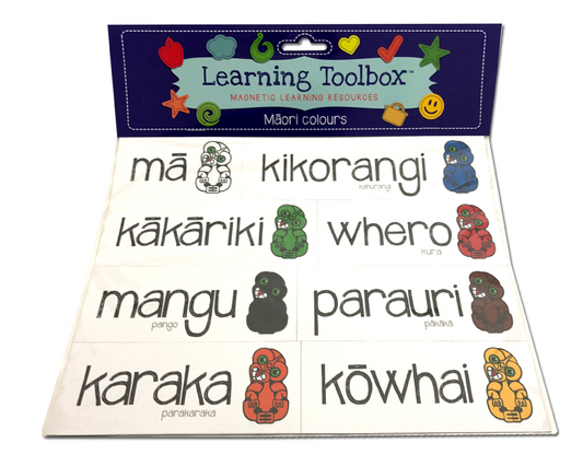Magnetic Māori Colours- Ngā Tae