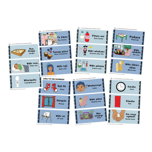 Labels for Your Environment te Reo Māori