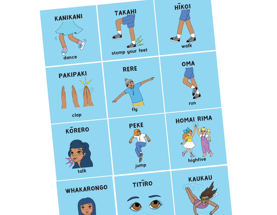 Ngā Mahi - Actions Movement Game