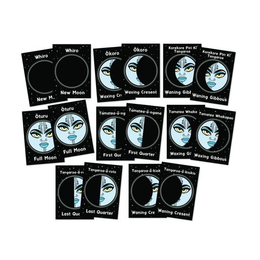 Phases of the Moon - Mata o te Marama Memory Game