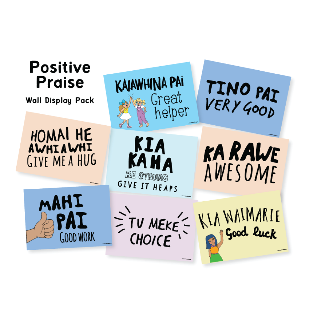 Positive Praise A4 Poster Wall Display - Download