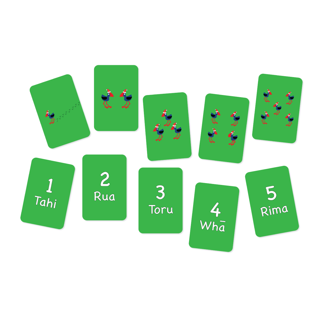 Christmas Pukeko Counting Game - Download