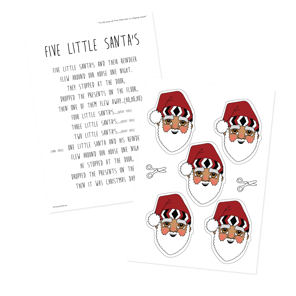 5 little Santa's Song - Download