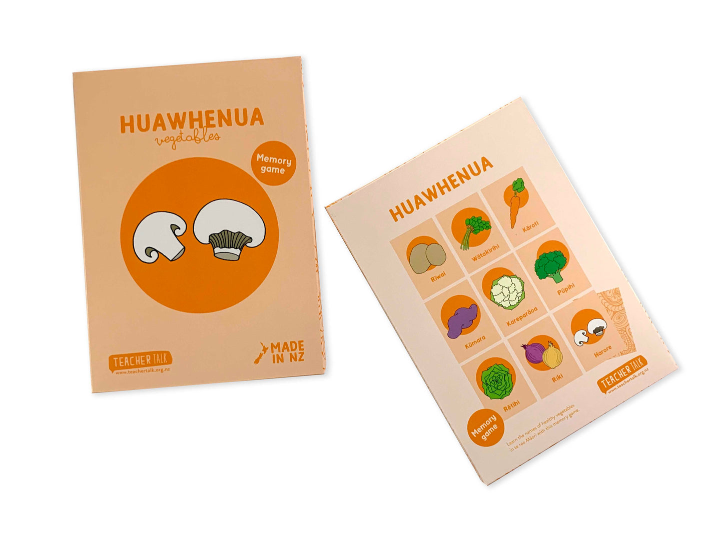 Vegetables of Aotearoa Memory Game