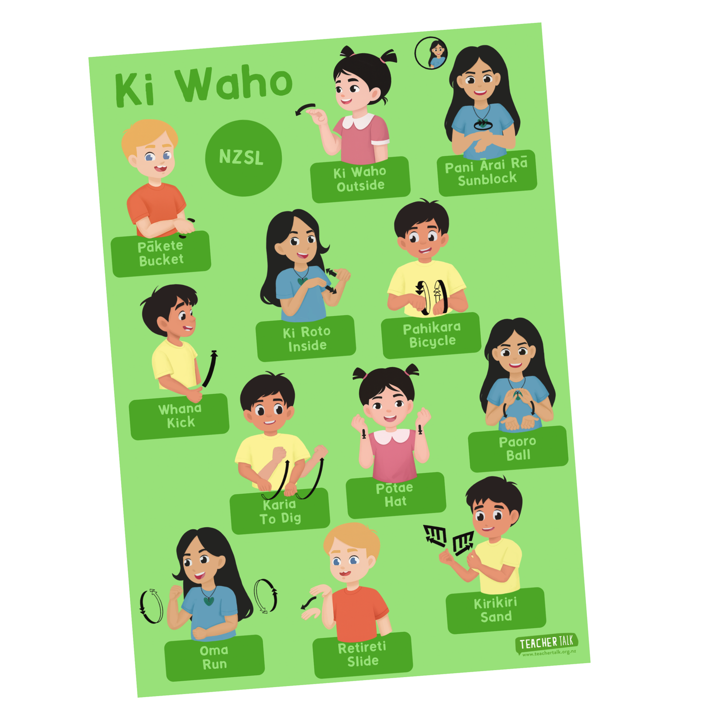 Ki Waho (Outside) Poster A3 Download