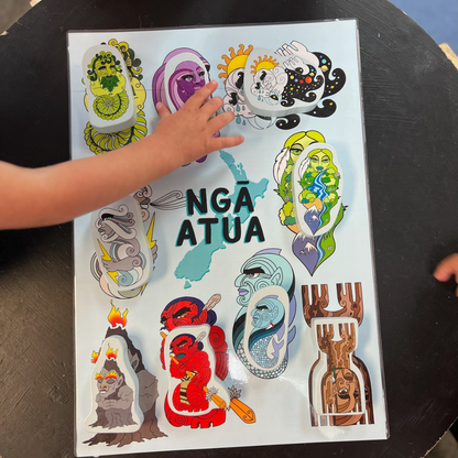 Ngā Atua o Aotearoa Wooden Puzzle