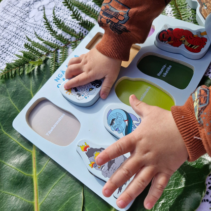 Ngā Atua o Aotearoa Wooden Puzzle