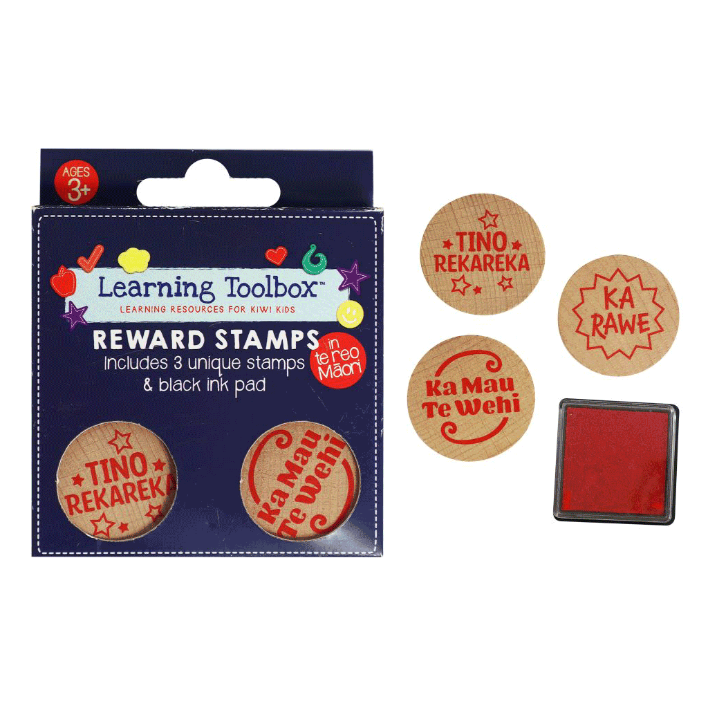 Te Reo Praise Stamp Set 3pc+Ink