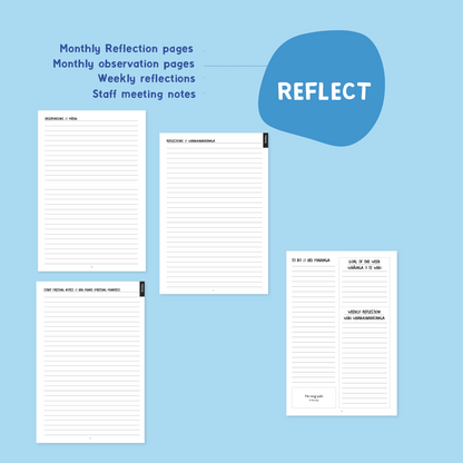 2026 ECE Teachers Planning Journal A4