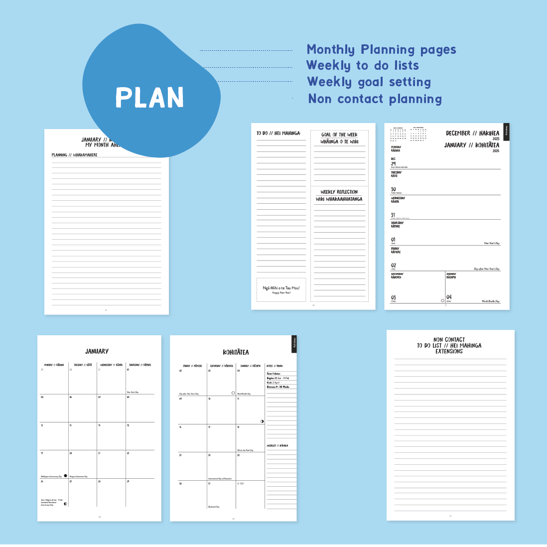 2026 ECE Teachers Planning Journal -  PRE ORDER - A4 SIZE
