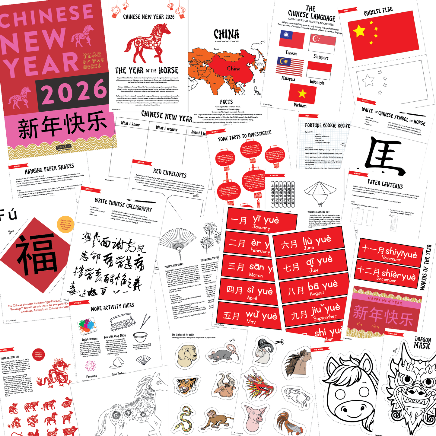 Chinese New Year 2026 Kit - Download